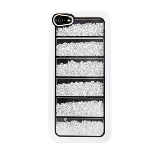 HUSA CU CRISTALE IPHONE 5 CRYSTAL BLACK.