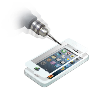 FOLIE PROTECTIE IPHONE 5 ALB