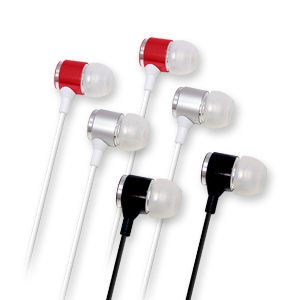 CASTI IPhone 4S/4/3GS ROSU/ARGINTIU/NEGRU 